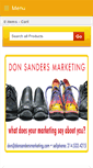 Mobile Screenshot of donsandersmarketing.com